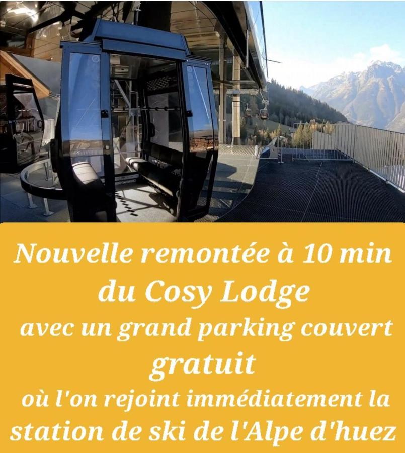 Le Cosy Lodge Departs Ski Alpe D'Huez 2 Alpes La Grave Et Col D'Ornon Detente Jacuzzi Piscine Sauna Bar Billard Le Bourg-d'Oisans Exterior photo